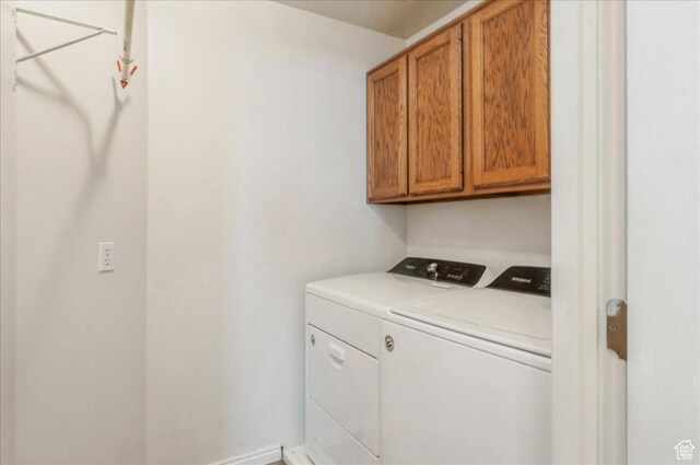432 S 755 E, Layton, UT 84041 - laundry area featuring cabinet space and washer and dryer