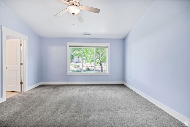 818 S 560 E, Providence, UT 84332 - carpeted empty room with a ceiling fan and baseboards