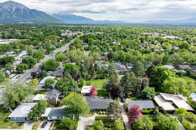2262 E 1700 S, Salt Lake City, UT 84108 - aerial perspective of suburban area featuring mountains
