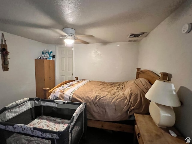 145 N 200 W, Roosevelt, UT 84066 - bedroom with a ceiling fan