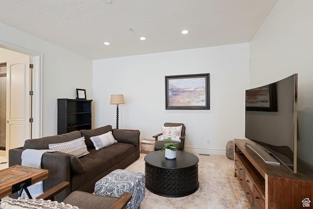 281 N Almond St W, Salt Lake City, UT 84103 - living area with recessed lighting and baseboards