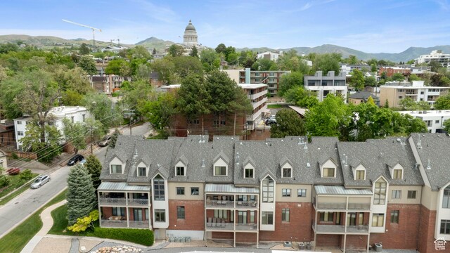 281 N Almond St W, Salt Lake City, UT 84103 - aerial view of residential area with a mountain backdrop