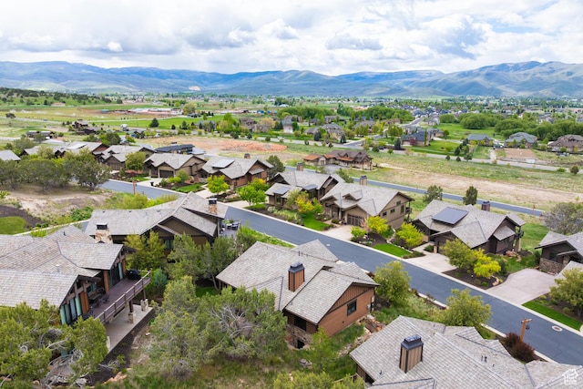 1765 E Kings Peak Cir Unit Cp-21, Heber City, UT 84032 - aerial perspective of suburban area with a mountain backdrop
