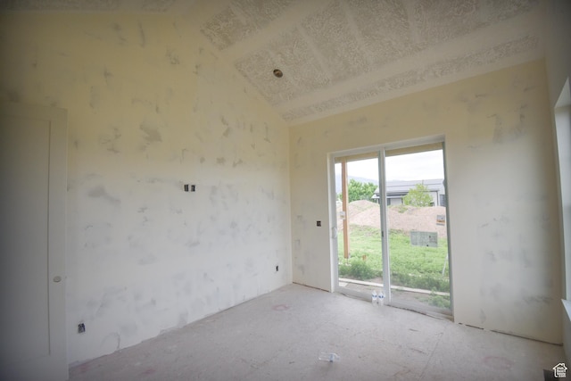 76 W 200 S, Hyde Park, UT 84318 - empty room featuring lofted ceiling
