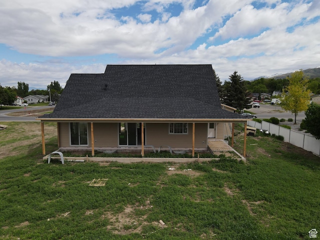 76 W 200 S, Hyde Park, UT 84318 - back of house featuring a shingled roof