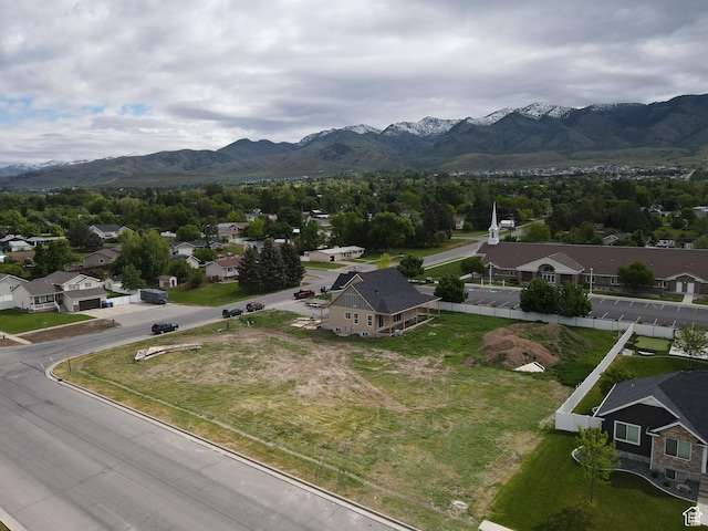 76 W 200 S, Hyde Park, UT 84318 - aerial view of residential area with a mountainous background