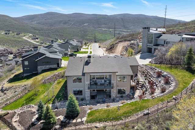 13200 N Alexis Dr, Heber City, UT 84032 - aerial view of property and surrounding area with a mountainous background