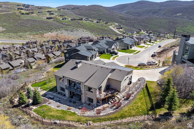 13200 N Alexis Dr, Heber City, UT 84032 - aerial view of residential area with a mountain backdrop
