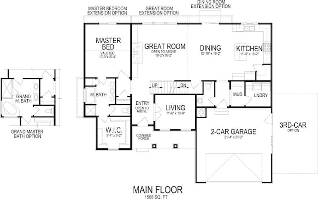 324 S 2800 E Unit 204, Spanish Fork, UT 84660 - home floor plan