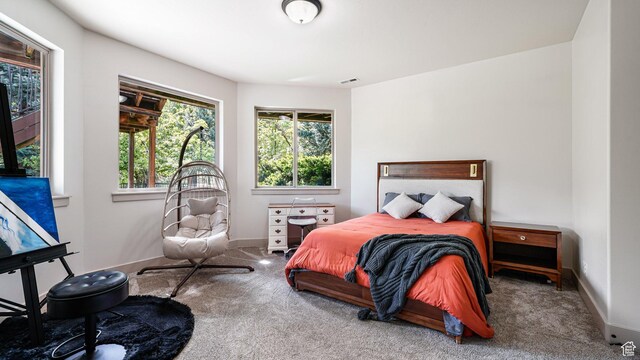 740 S Oak Dr, Woodland Hills, UT 84653 - bedroom with carpet flooring and baseboards