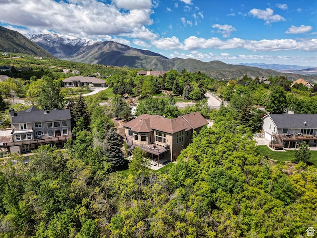 740 S Oak Dr, Woodland Hills, UT 84653 - drone / aerial view of mountains