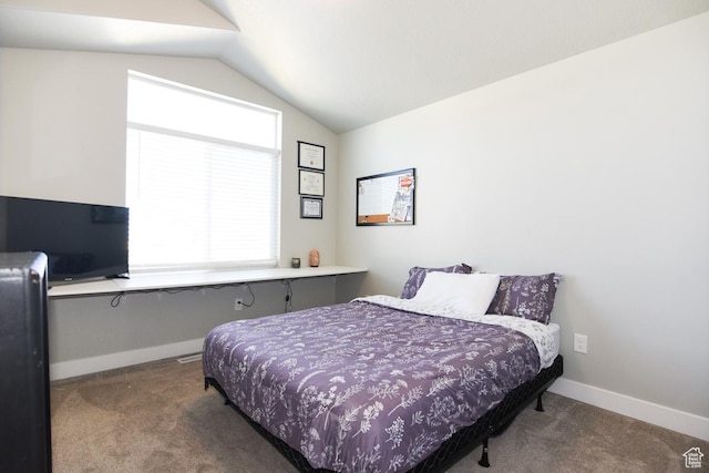 581 W 2030 N Unit 19A, Tooele, UT 84074 - carpeted bedroom with lofted ceiling and baseboards