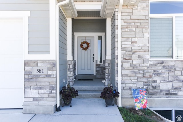 581 W 2030 N Unit 19A, Tooele, UT 84074 - entrance to property with stone siding
