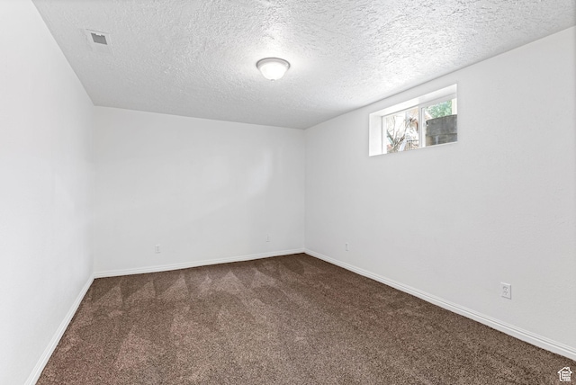 333 S 100 W, Payson, UT 84651 - spare room with dark carpet, a textured ceiling, and baseboards