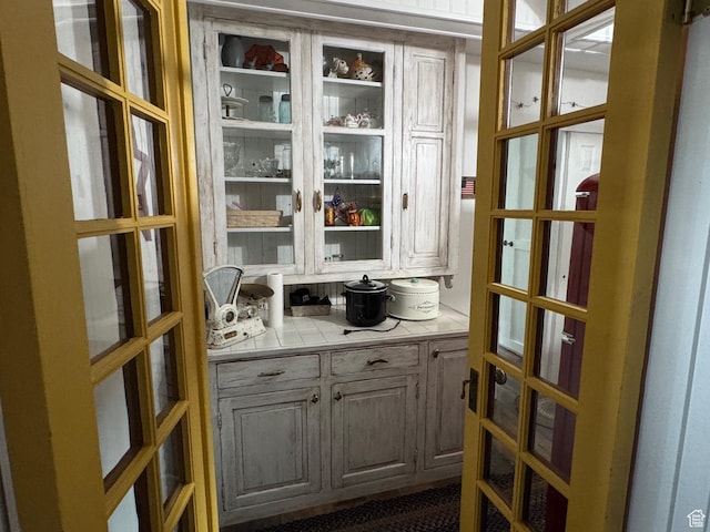 46 Alder Ct Unit 638, Fish Haven, ID 83287 - bar featuring french doors