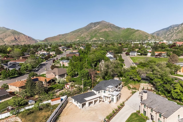 3685 S Craig Cir E, Millcreek, UT 84109 - aerial view of residential area with a mountainous background