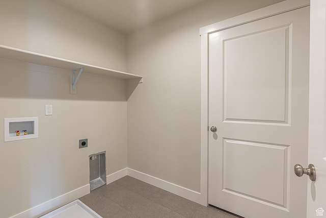 2205 S 1120 W Unit 62, Nibley, UT 84321 - laundry area with hookup for an electric dryer, hookup for a washing machine, and baseboards