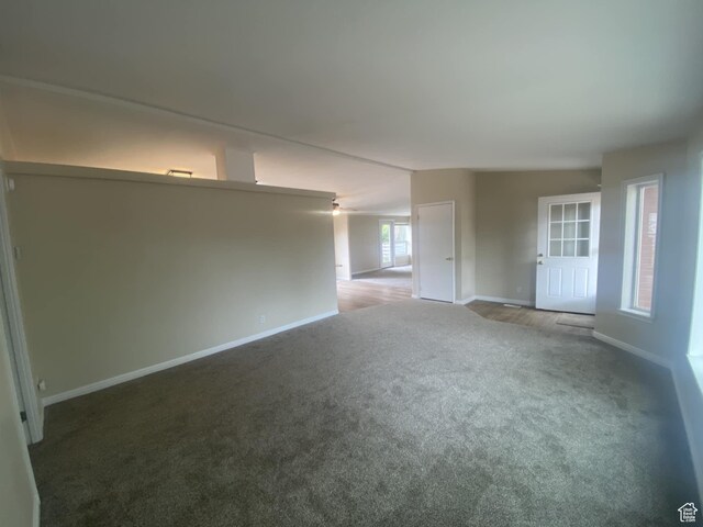 43 E 300 N, Duchesne, UT 84021 - carpeted spare room with baseboards