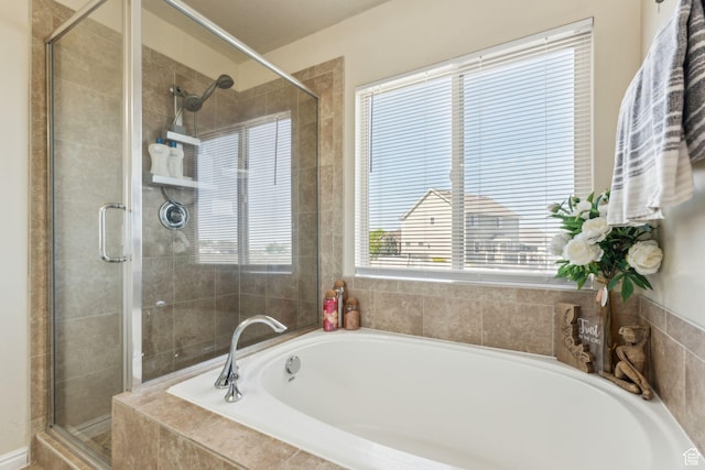 1044 S 1775 W, Syracuse, UT 84075 - bathroom featuring a shower stall and a garden tub