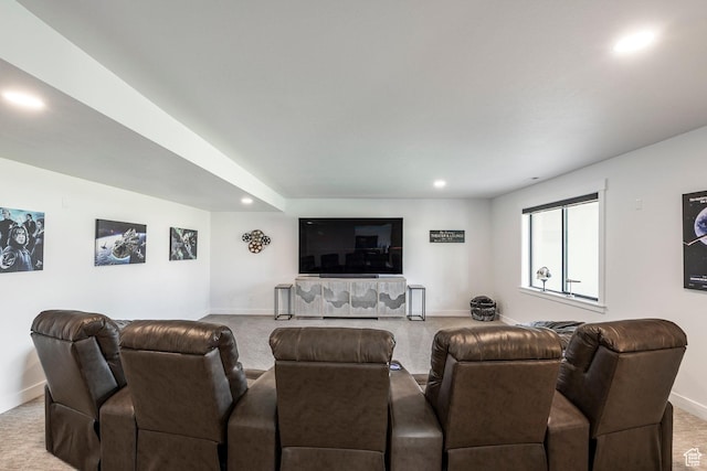 717 N Bridal Creek Ln E, Heber City, UT 84032 - carpeted living room with recessed lighting and baseboards