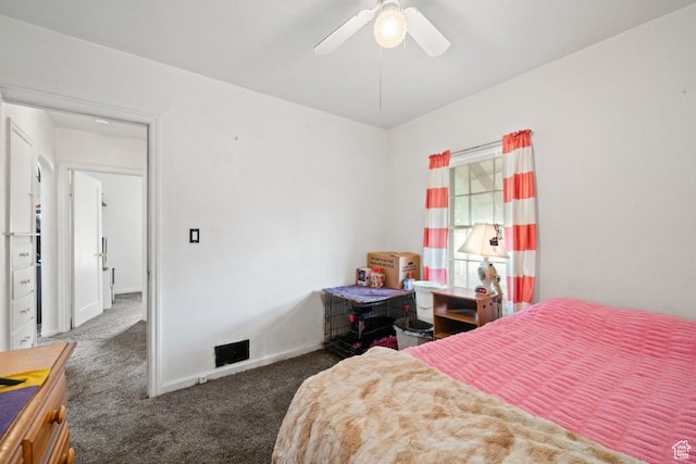 960 Patterson St, Ogden, UT 84403 - bedroom featuring carpet, ceiling fan, and baseboards