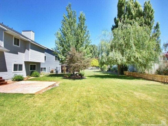 2182 N 850 W, Clinton, UT 84015 - view of yard with a patio area