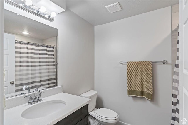 2221 W Prevedel Dr S, West Haven, UT 84401 - bathroom with toilet, a shower with shower curtain, and vanity