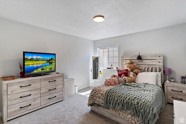 2221 W Prevedel Dr S, West Haven, UT 84401 - carpeted bedroom featuring a textured ceiling