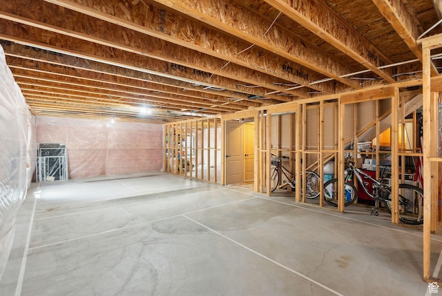 7538 S 1740 E, South Weber, UT 84405 - view of unfinished basement