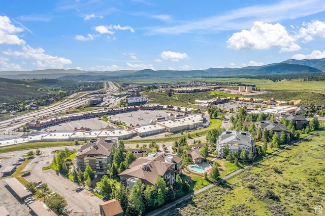 6749 N 2200 W Unit B102, Park City, UT 84098 - drone / aerial view of a mountain backdrop