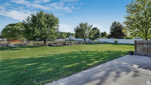 5557 W 13680 S, Herriman, UT 84096 - view of yard with a patio