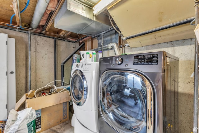5131 W 6275 S, West Jordan, UT 84081 - laundry area with washing machine and clothes dryer
