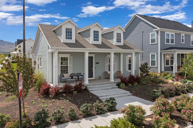 11242 S Willow Dr, South Jordan, UT 84009 - view of front facade featuring covered porch and roof with shingles