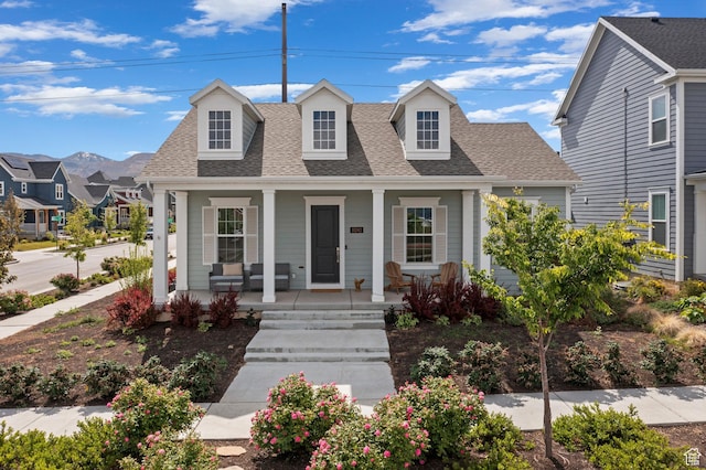 11242 S Willow Dr, South Jordan, UT 84009 - view of front of home featuring a porch and a shingled roof