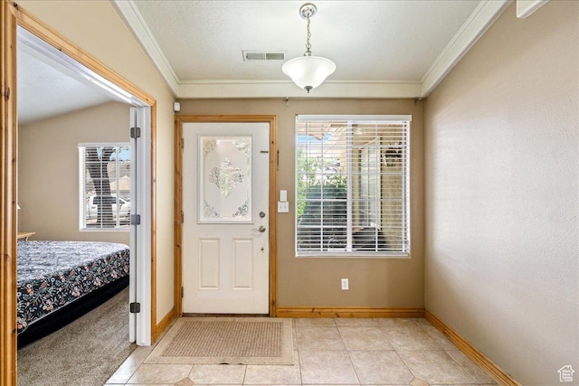 1040 N 1300th St Unit 52, St George, UT 84770 - entryway featuring ornamental molding, light tile patterned floors, and baseboards