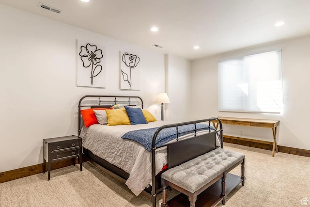 900 W Weber Canyon Rd, Oakley, UT 84055 - carpeted bedroom with recessed lighting and baseboards
