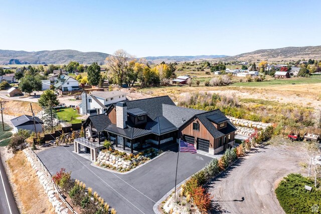 900 W Weber Canyon Rd, Oakley, UT 84055 - bird's eye view of mountains