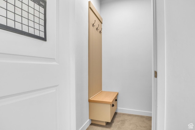 3791 W Soft Whisper Way, Herriman, UT 84096 - mudroom with light colored carpet and baseboards