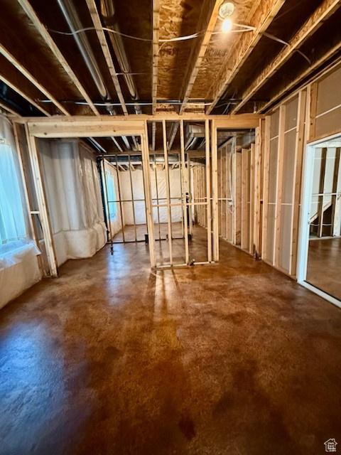 15056 S Sage Terrace Ln Unit 1014, Herriman, UT 84096 - miscellaneous room with finished concrete floors