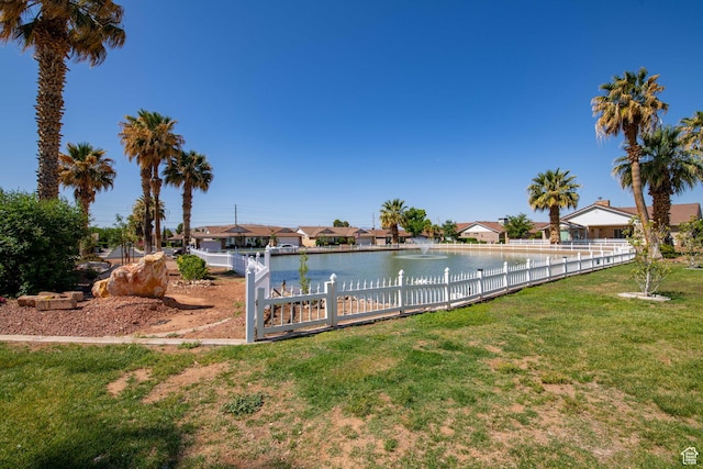 1055 E 900 S Unit 61, St George, UT 84790 - view of yard with a water view and a residential view