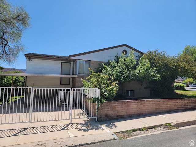 494 W 400 S, Cedar City, UT 84720 - view of front of home with a gate