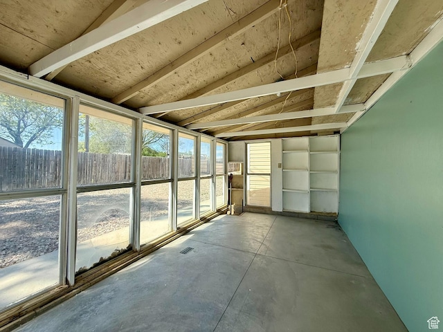 3870 S 2500 E, Vernal, UT 84078 - unfurnished sunroom featuring lofted ceiling