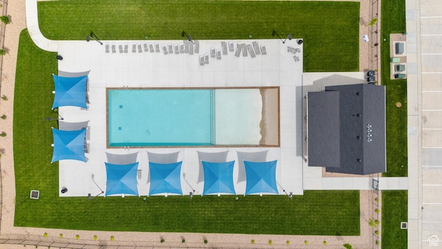 3457 E 1320 S, Spanish Fork, UT 84660 - aerial view of a pool area