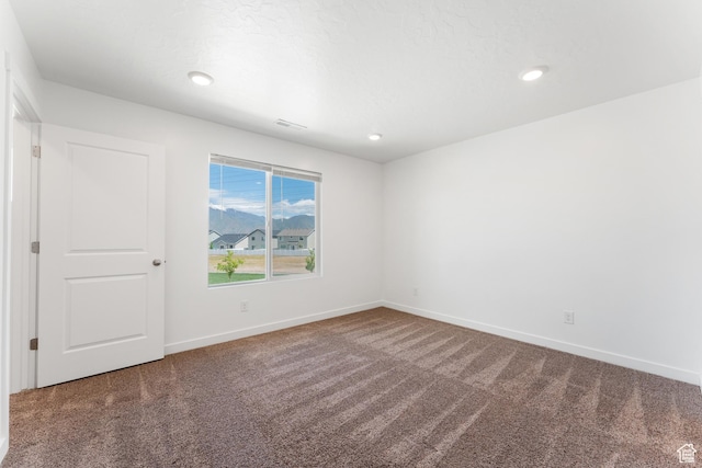 3457 E 1320 S, Spanish Fork, UT 84660 - carpeted empty room with baseboards and recessed lighting