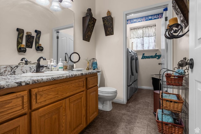 2239 E 3225 N, Layton, UT 84040 - full bathroom featuring toilet, tile patterned floors, vanity, and a shower