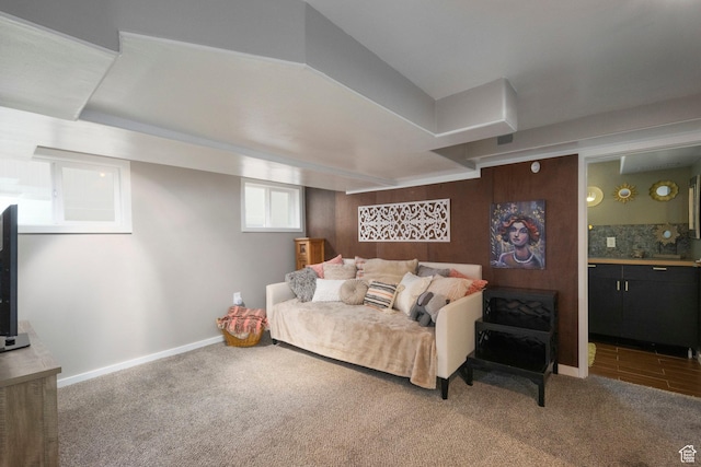 425 N 1300 W, Salt Lake City, UT 84116 - carpeted bedroom with connected bathroom and baseboards