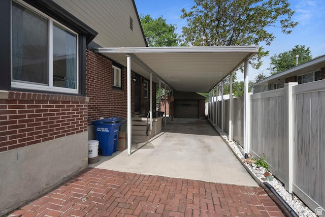 425 N 1300 W, Salt Lake City, UT 84116 - view of parking featuring decorative driveway and an attached carport