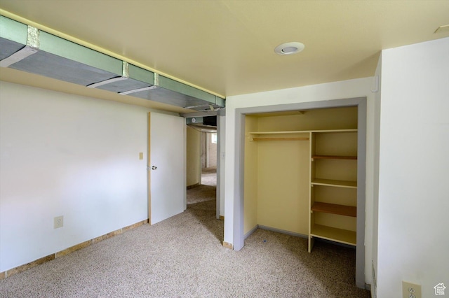 625 S 400 E, Salt Lake City, UT 84111 - unfurnished bedroom with carpet flooring, a closet, and baseboards