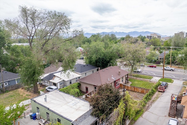 625 S 400 E, Salt Lake City, UT 84111 - aerial perspective of suburban area featuring a mountain backdrop