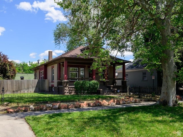 625 S 400 E, Salt Lake City, UT 84111 - view of front of property with a chimney and stucco siding